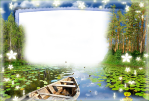 Рамка с природой - У пруда