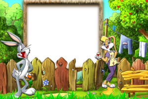 Рамка - Кролик Bugs Bunny