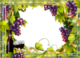 Летняя рамка – Виноград