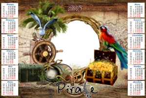 Календарь пиратский остров
