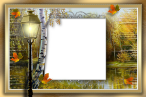 Рамка – Осенний листопад