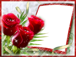 Фоторамка – Розы для любимой